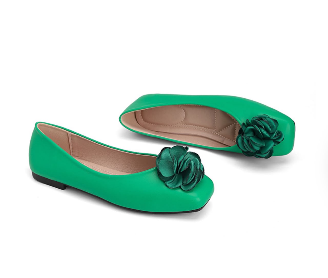 Green Flower Flats
